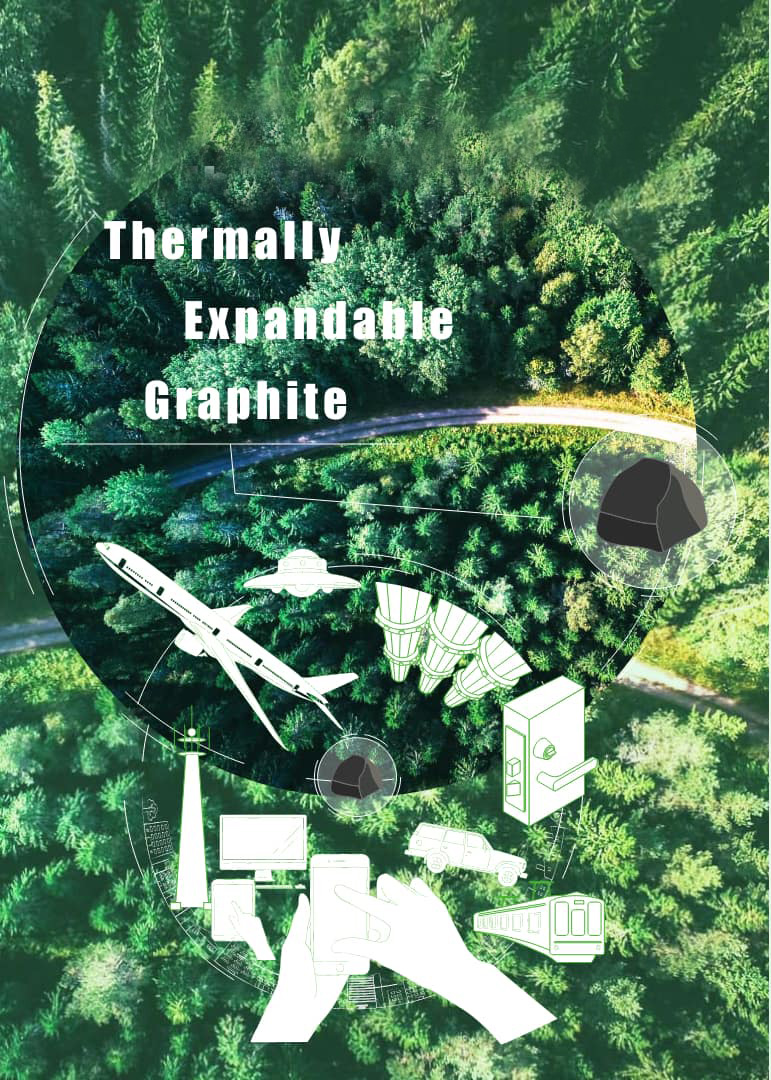 Thermally expandable graphite (TEG)first view